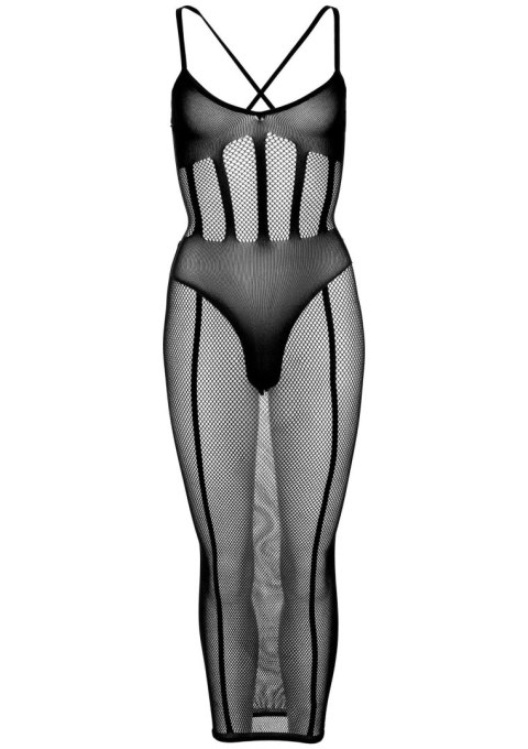Bodysuit & Matching Skirt Black Leg Avenue