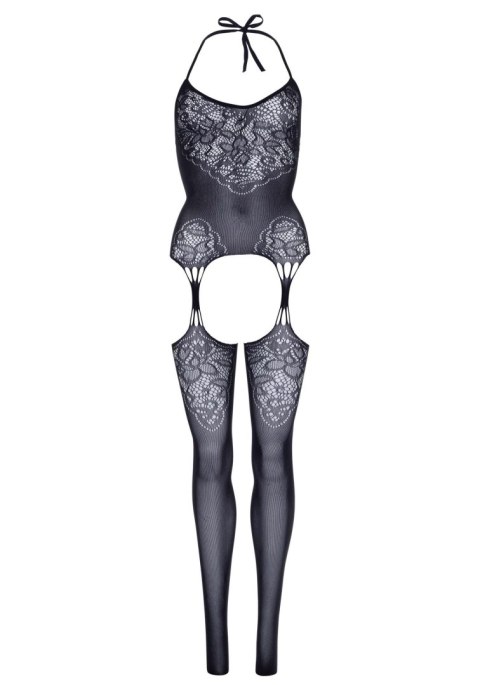 Jacquard Net Bodystocking Black Leg Avenue Jacquard Net Bodystocking Black Leg Avenue