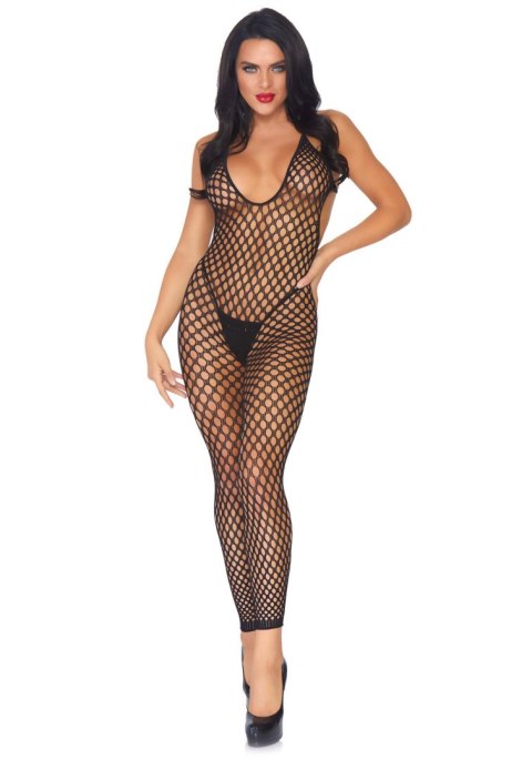 Low Back Bodystocking Black Leg Avenue Low Back Bodystocking Black Leg Avenue