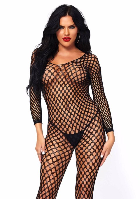 Ringo Hole Bodystocking Black Leg Avenue
