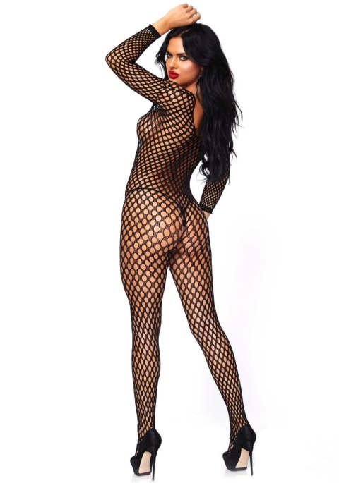 Ringo Hole Bodystocking Black Leg Avenue