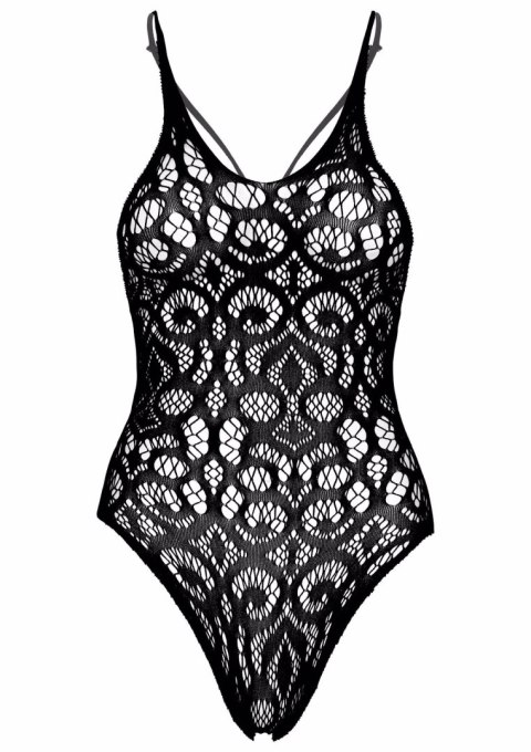 Seamless scroll lace bodysuit Black Leg Avenue Seamless scroll lace bodysuit Black Leg Avenue