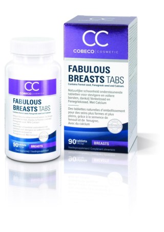 Cc Fabulous Breasts Caps 90pcs Natural Cobeco