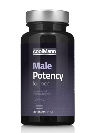 CoolMann Potency Tabs 60pcs Natural Cobeco
