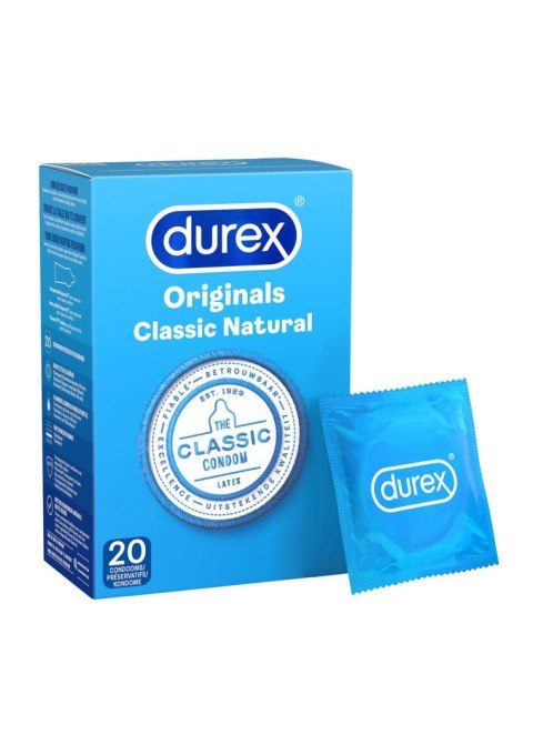 DUREX Classic Naturel 3x20 Natural Durex DUREX Classic Naturel 3x20 Natural Durex