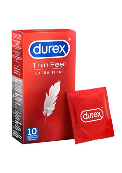 DUREX Thin Feel Thin 6x10 Natural Durex DUREX Thin Feel Thin 6x10 Natural Durex