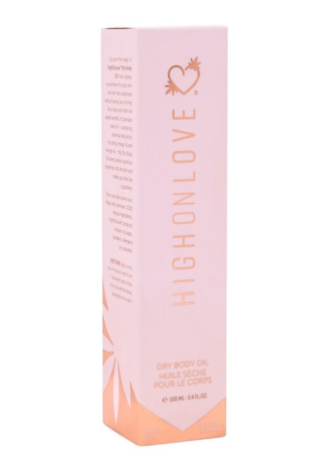 Dry Body Oil Spray 100ml Natural High On Love Dry Body Oil Spray 100ml Natural High On Love
