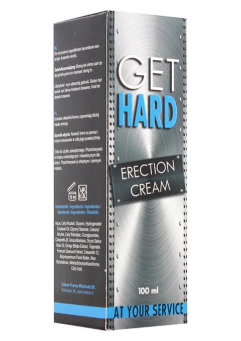 Get Hard Erection Cream 100ml Natural Cobeco Get Hard Erection Cream 100ml Natural Cobeco