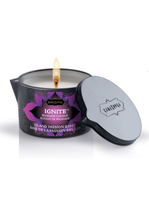 Ignite Massage Candle 170gr Berry Kama Sutra Ignite Massage Candle 170gr Berry Kama Sutra