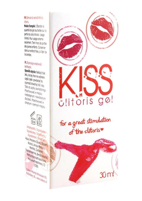 Kiss Clitoris Gel 30ml Natural Cobeco Kiss Clitoris Gel 30ml Natural Cobeco