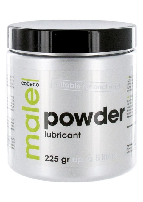 Male Powder Lubricant 225ml Natural Cobeco Male Powder Lubricant 225ml Natural Cobeco
