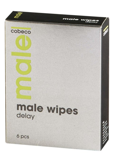 Male Wipes Delay 6X 25ml Transparent Cobeco Male Wipes Delay 6X 25ml Transparent Cobeco