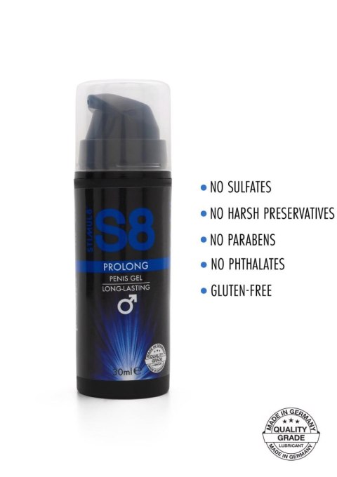 S8 Prolong Penis Gel 30ml Natural Stimul8 S8 S8 Prolong Penis Gel 30ml Natural Stimul8 S8
