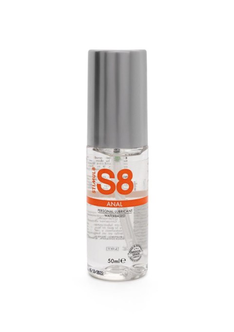 S8 WB Anal Lube 50ml Natural Stimul8 S8 S8 WB Anal Lube 50ml Natural Stimul8 S8