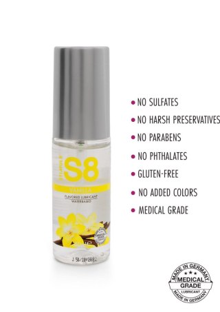 S8 WB Flavored Lube 50ml Vanilla Stimul8 S8