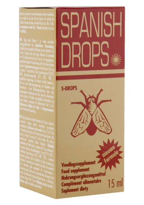 Spanish Fly Drops Gold 15ml Natural Cobeco Spanish Fly Drops Gold 15ml Natural Cobeco