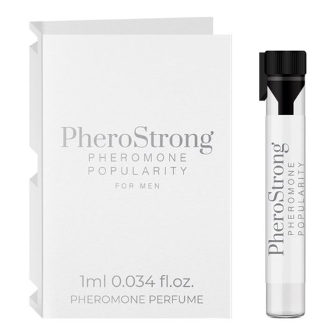 Tester - PheroStrong pheromone Popularity for Men 1ml Medica Tester - PheroStrong pheromone Popularity for Men 1ml Medica