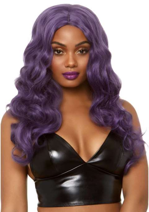 Wavy long wig Purple Leg Avenue