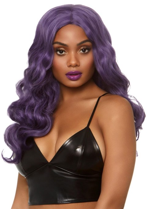 Wavy long wig Purple Leg Avenue