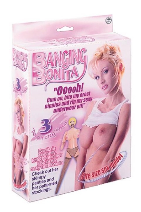 BANGING BONITA PVC SCREENING DOLL NMC BANGING BONITA PVC SCREENING DOLL NMC