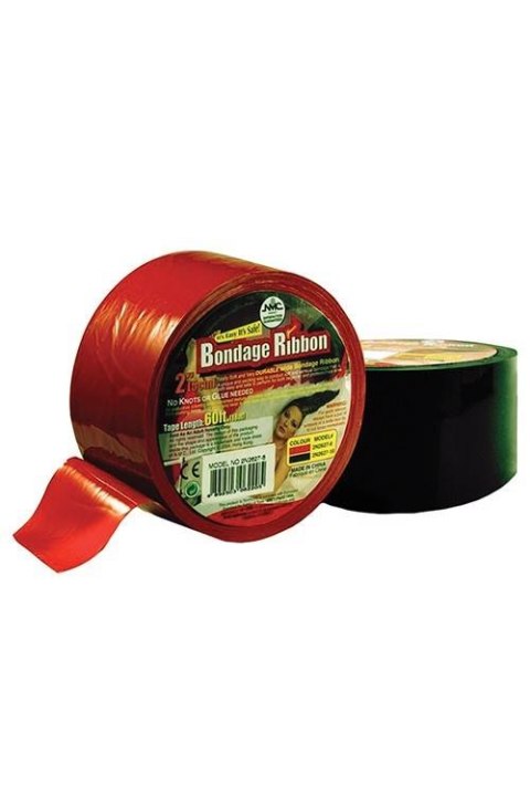 BONDAGE RIBBON 5CM/18MTR RED NMC BONDAGE RIBBON 5CM/18MTR RED NMC