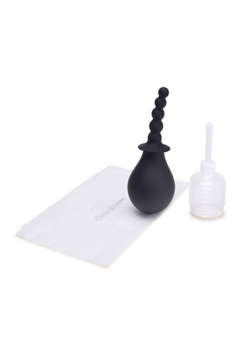 CLEANSCENE 250ML 4PCS SOFT SQUEEZE BEADED ANAL DOUCHE WITH FLAIRED BASE CleanScene