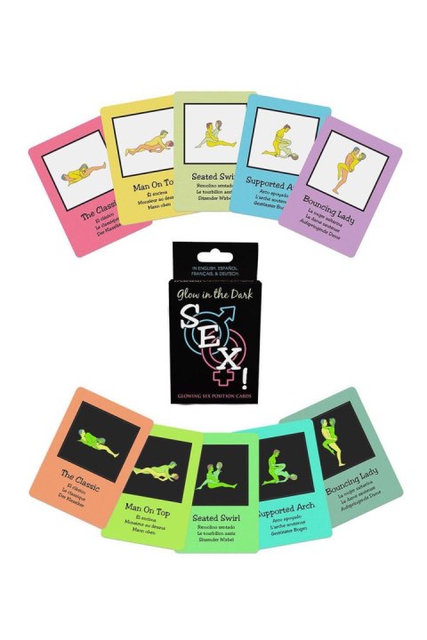 GLOW-IN-THE-DARK SEX! CARDS Kheper Games GLOW-IN-THE-DARK SEX! CARDS Kheper Games