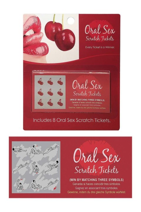 ORAL SEX SCRATCH TICKETS Kheper Games ORAL SEX SCRATCH TICKETS Kheper Games