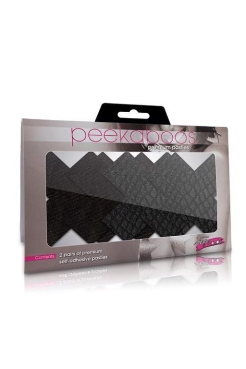 PEEKABOO PASTIES CLASSIC BLACK X Peekaboo PEEKABOO PASTIES CLASSIC BLACK X Peekaboo