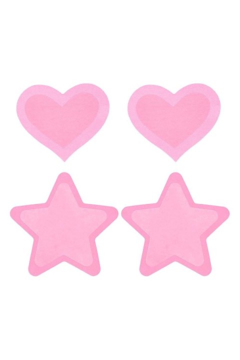 PEEKABOO PASTIES HOT PINK GLOW IN THE DARK HEARTS AND STARS Peekaboo PEEKABOO PASTIES HOT PINK GLOW IN THE DARK HEARTS AND STARS Peekaboo