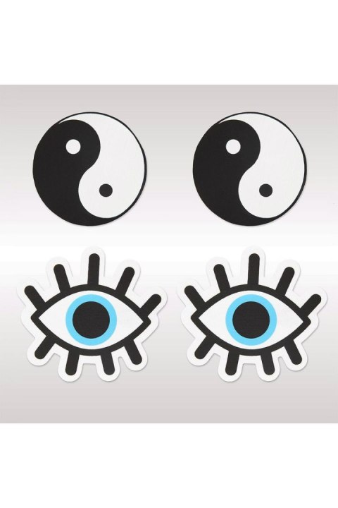 PEEKABOO PASTIES YIN AND YANG Peekaboo PEEKABOO PASTIES YIN AND YANG Peekaboo