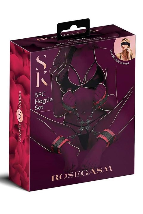 SECRET KISSES ROSEGASM 5PC HOGTIE SET Secret Kisses SECRET KISSES ROSEGASM 5PC HOGTIE SET Secret Kisses