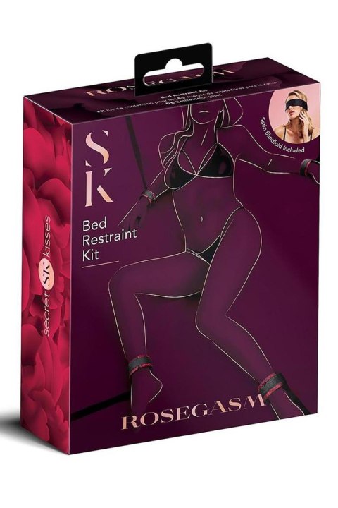 SECRET KISSES ROSEGASM BED RESTRAINT KIT Secret Kisses SECRET KISSES ROSEGASM BED RESTRAINT KIT Secret Kisses