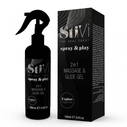 StiVi Spray&Play-Massage &Glide Gel 2in1 100ml Hot StiVi Spray&Play-Massage &Glide Gel 2in1 100ml Hot