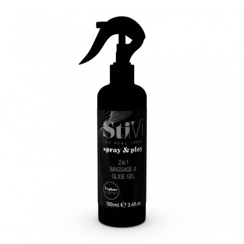 StiVi Spray&Play-Massage &Glide Gel 2in1 100ml Hot StiVi Spray&Play-Massage &Glide Gel 2in1 100ml Hot