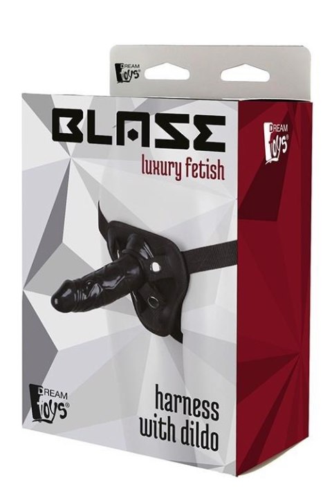 BLAZE HARNESS WITH DILDO Dream Toys BLAZE HARNESS WITH DILDO Dream Toys