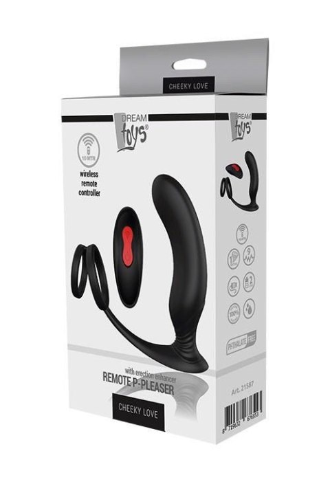 CHEEKY LOVE REMOTE P-PLEASER BLACK Dream Toys CHEEKY LOVE REMOTE P-PLEASER BLACK Dream Toys