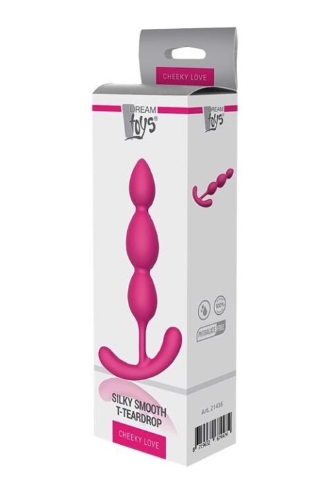 CHEEKY LOVE SILKY SMOOTH T-TEARDROP Dream Toys CHEEKY LOVE SILKY SMOOTH T-TEARDROP Dream Toys