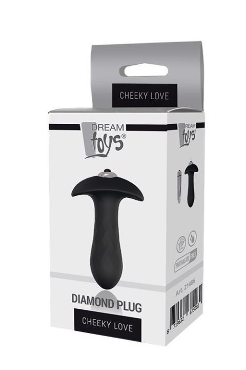 CHEEKY LOVE SINGLE SPEED DIAMOND PLUG Dream Toys CHEEKY LOVE SINGLE SPEED DIAMOND PLUG Dream Toys