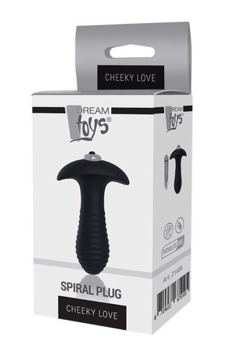 CHEEKY LOVE SINGLE SPEED SPIRAL PLUG Dream Toys CHEEKY LOVE SINGLE SPEED SPIRAL PLUG Dream Toys