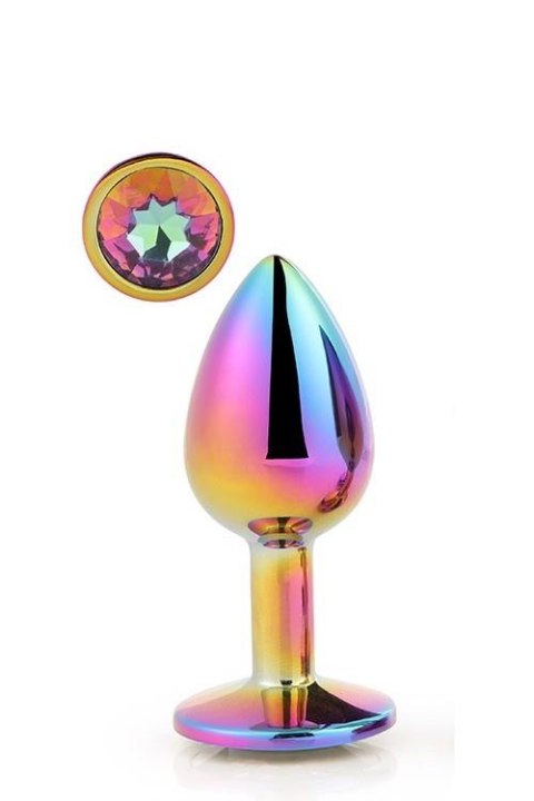 GLEAMING LOVE MULTICOLOUR PLUG LARGE Dream Toys GLEAMING LOVE MULTICOLOUR PLUG LARGE Dream Toys