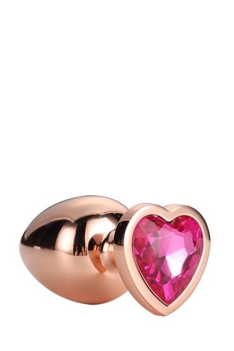 GLEAMING LOVE ROSE GOLD PLUG MEDIUM Dream Toys GLEAMING LOVE ROSE GOLD PLUG MEDIUM Dream Toys