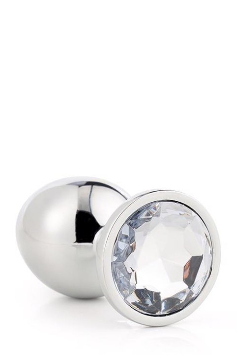 GLEAMING LOVE SILVER PLUG LARGE Dream Toys GLEAMING LOVE SILVER PLUG LARGE Dream Toys