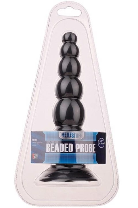 MENZSTUFF BEADED PROBE BLACK Dream Toys MENZSTUFF BEADED PROBE BLACK Dream Toys