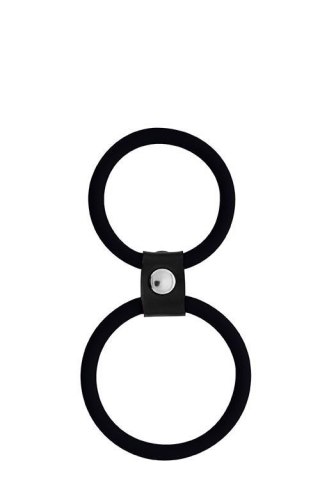 MENZSTUFF DUAL RINGS BLACK Dream Toys
