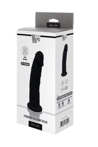 REAL LOVE DILDO 6INCH BLACK Dream Toys