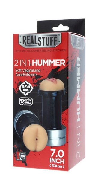 REALSTUFF 2 IN 1 HUMMER - ANUS & VAGINA Dream Toys