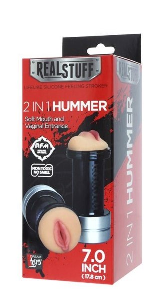 REALSTUFF 2 IN 1 HUMMER - MOUTH & VAGINA Dream Toys