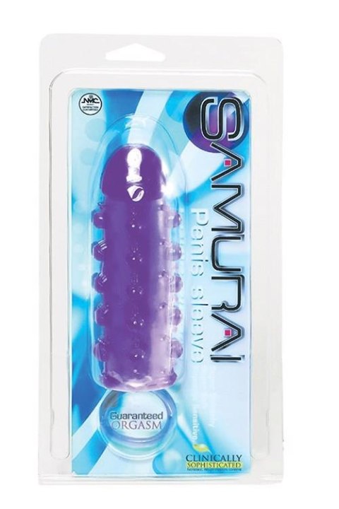 SAMURAI PENIS SLEEVE PURPLE NMC SAMURAI PENIS SLEEVE PURPLE NMC