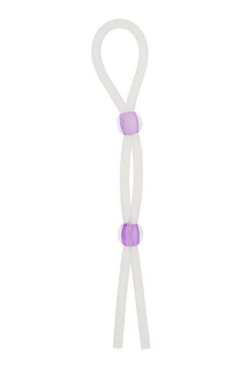 SILICONE LASSO COCK RING DUAL BEADS NMC SILICONE LASSO COCK RING DUAL BEADS NMC